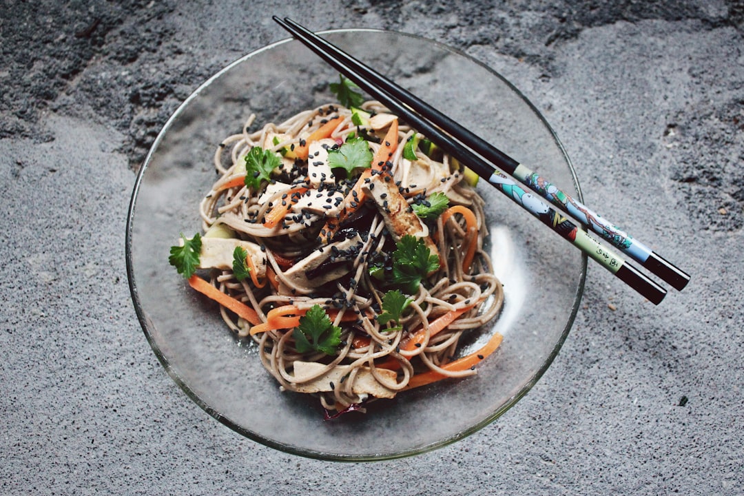 Photo Noodles, chopsticks